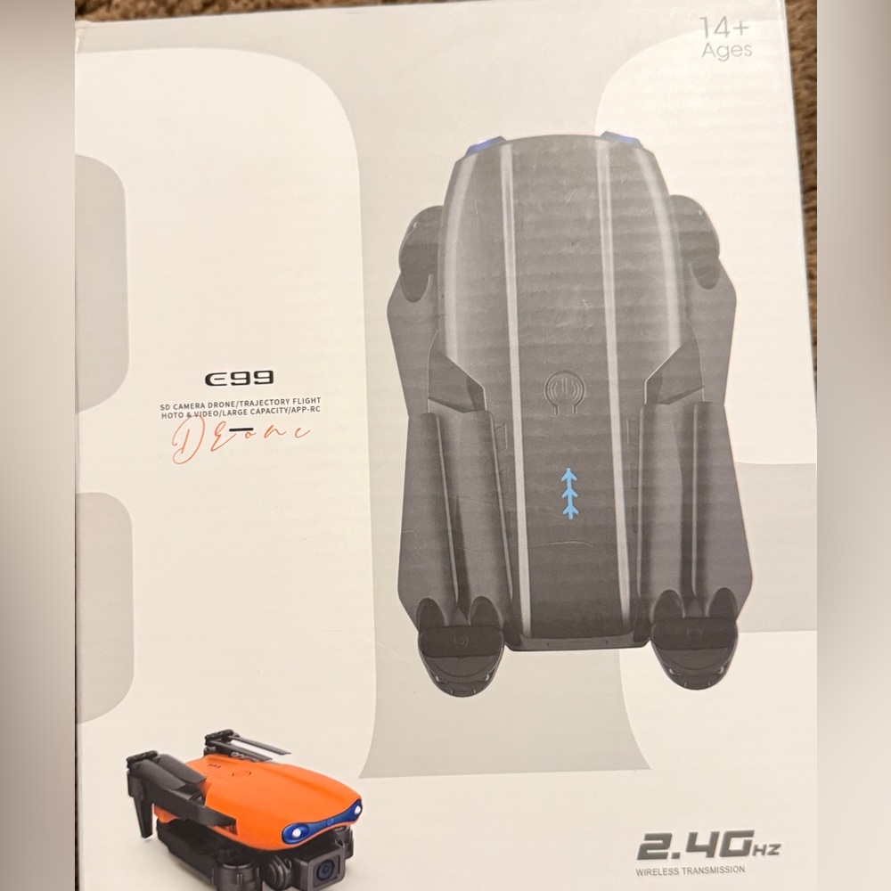 E99 PRO RC Drone With HD Dual Camera WiFi FPV Foldable Quadcopter New